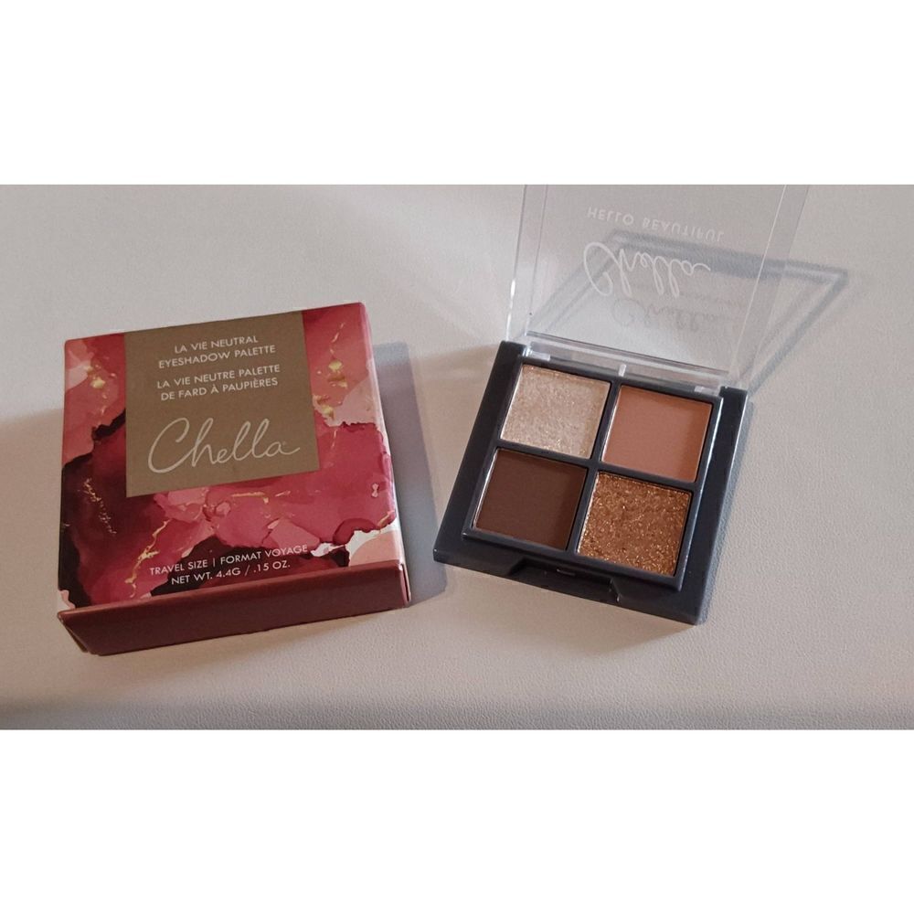 BNIB~Chella LA Vie Neutral Eyeshadow Travel Palette